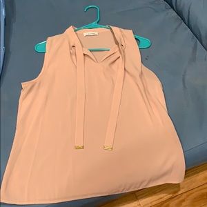 Calvin Klein light pink blouse